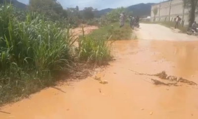 Desbordamiento de ríos en Tireo y La Culata causan daños agrícolas