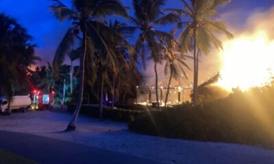 Nueve villas destruidas y seis afectadas en un entorno de 23, por incendio en Edén Rock, Cap Cana