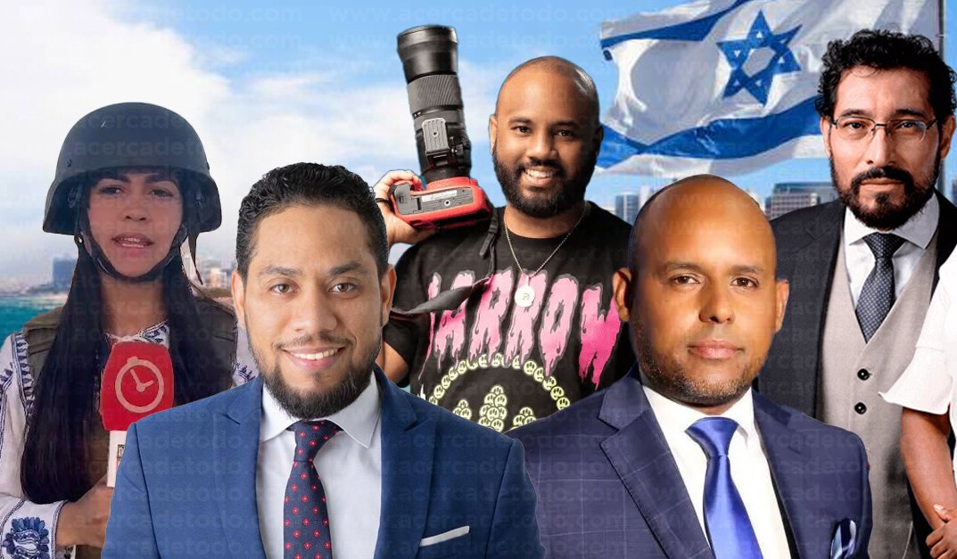 periodistas dominicanos en tel aviv