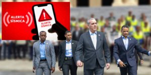 Alerta nacional activa simulacro de terremoto en el país; Abinader evacúa el Palacio Nacional