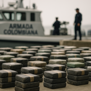 Colombian Navy Seizes Over 3 Tons of Cocaine in Major Bust