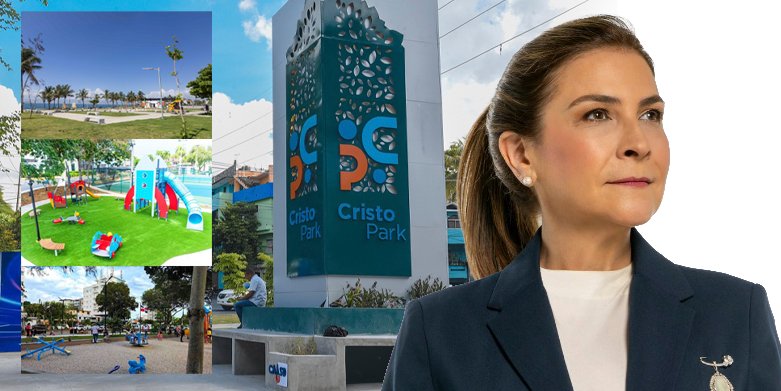 La alcaldesa Carolina Mejía entrega la cifra récord de 231 parques y plazas en el Distrito Nacional