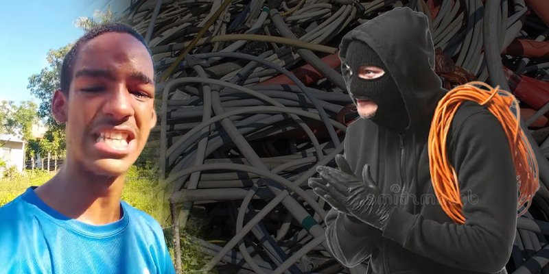 El Elegido denuncia robo de materiales eléctricos valorados en RD$30 mil y pide ayuda para identificar a los responsables