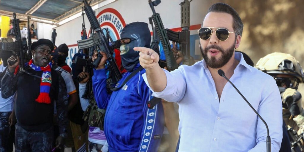 "No tomen nuestras palabras como amenazas vacías" Nayib Bukele a padillas haitianas